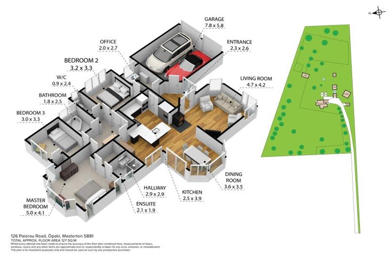 Photo of property in 126 Paierau Road, Opaki, Masterton, 5881