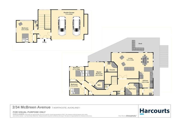 Photo of property in 2/34 Mcbreen Avenue, Northcote, Auckland, 0627