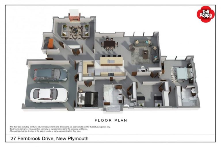 Photo of property in 27 Fernbrook Drive, Hurworth, New Plymouth, 4310