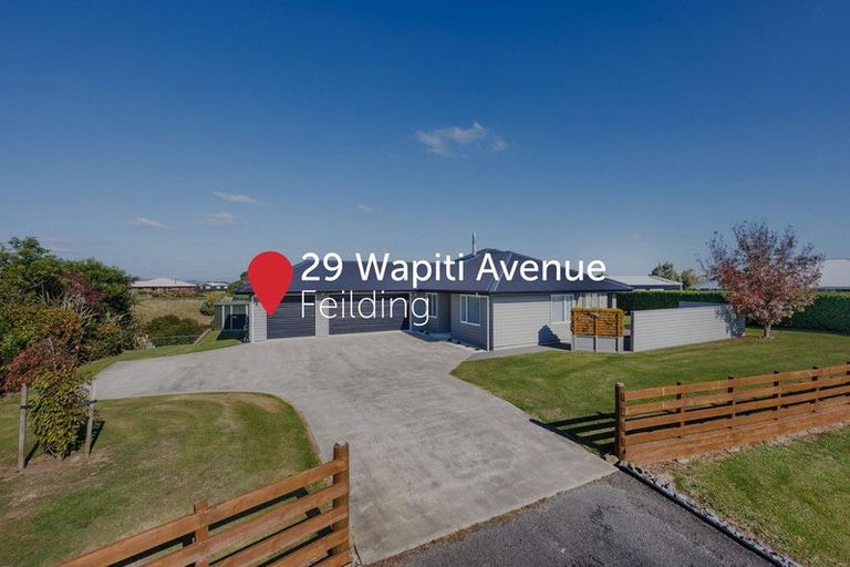 Photo of property in 29 Wapiti Avenue, Feilding, 4775