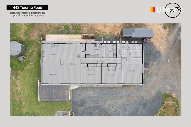 Photo of property in 448 Taioma Road, North Taieri, Mosgiel, 9092