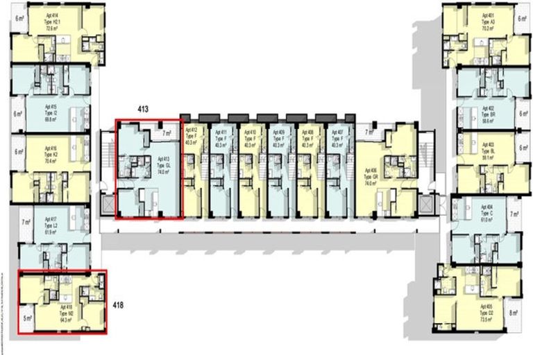 Photo of property in 413/19 Rawene Road, Birkenhead, Auckland, 0626