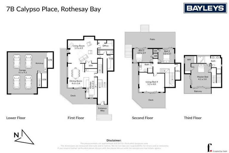 Photo of property in 2/7 Calypso Place, Rothesay Bay, Auckland, 0630