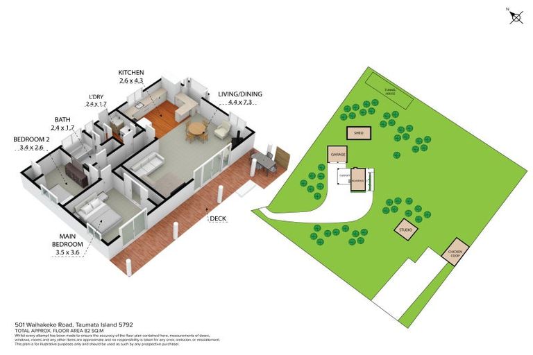 Photo of property in 501 Waihakeke Road, Taumata Island, Carterton, 5792