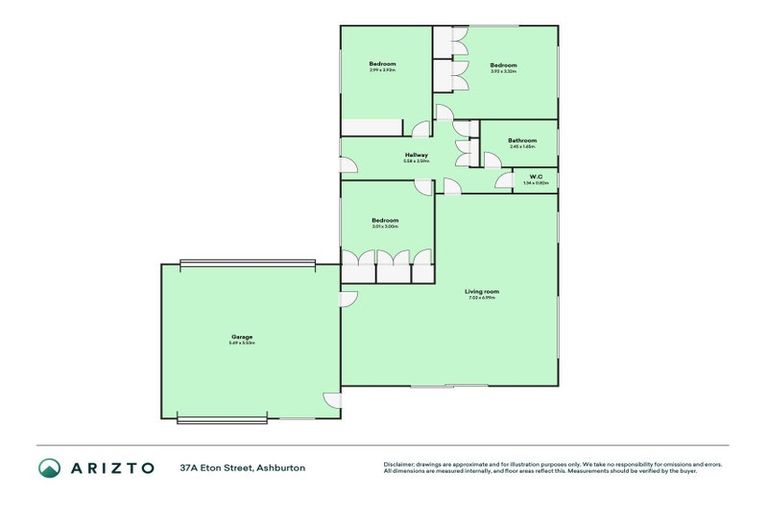 Photo of property in 37a Eton Street, Hampstead, Ashburton, 7700