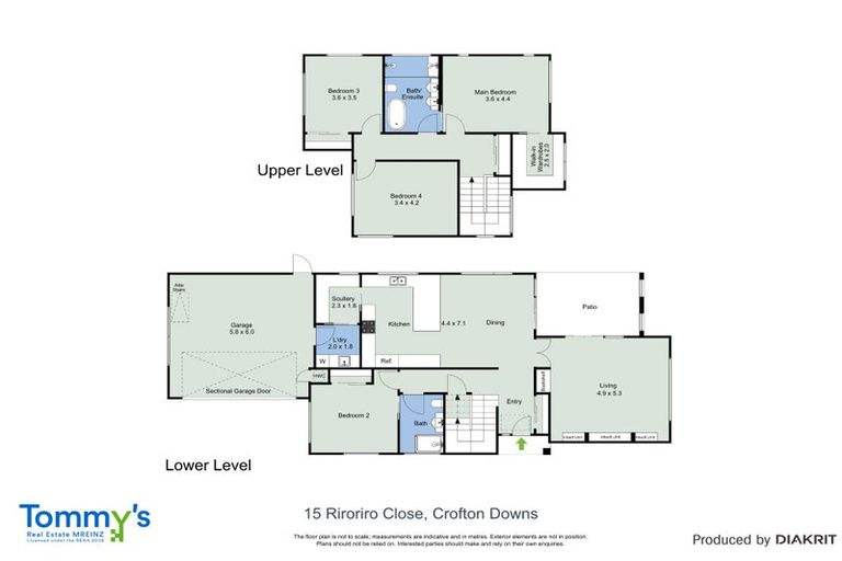 Photo of property in 15 Riroriro Close, Crofton Downs, Wellington, 6035