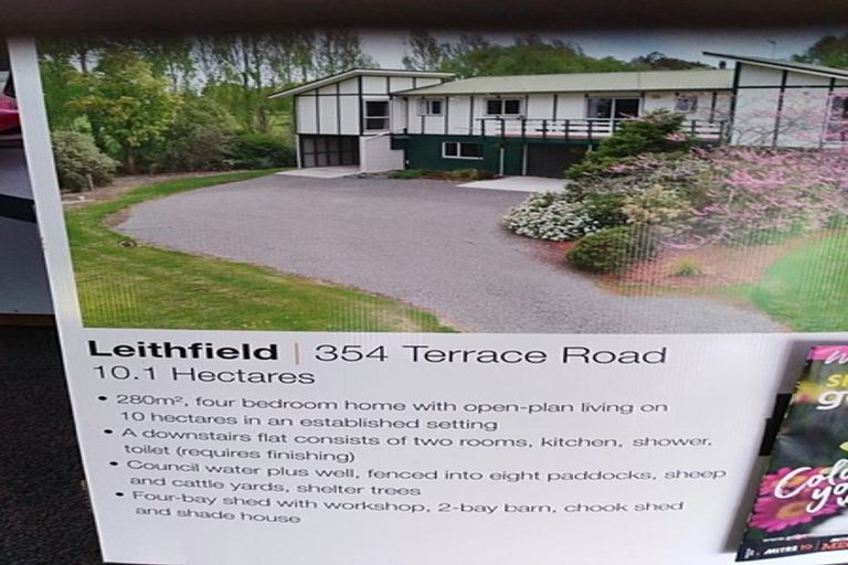 Photo of property in 354 Terrace Road, Leithfield, Amberley, 7481