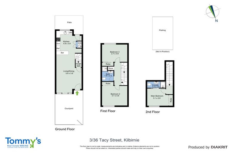 Photo of property in 3/36 Tacy Street, Kilbirnie, Wellington, 6022