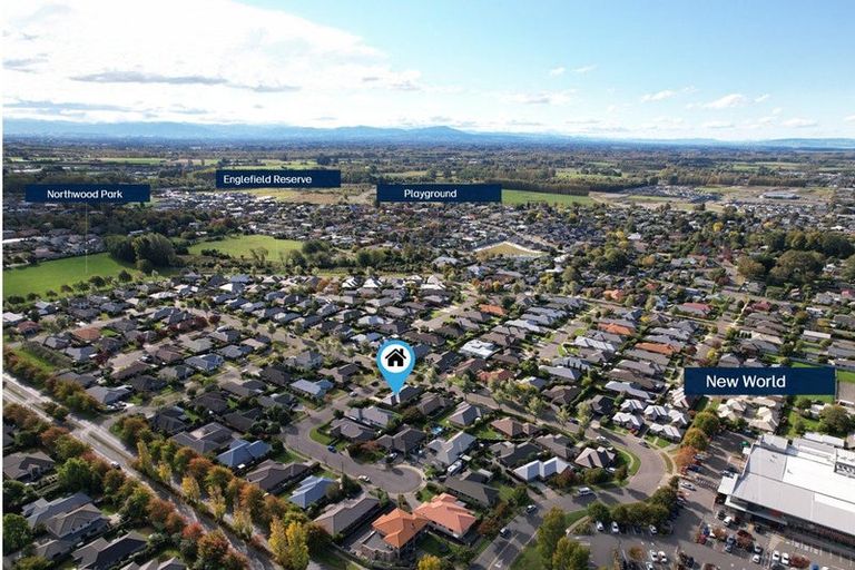 Photo of property in 1 Baltic Place, Northwood, Christchurch, 8051