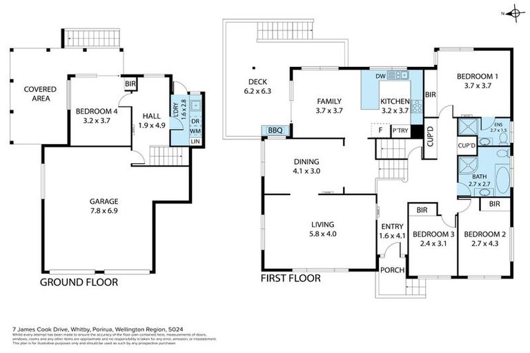 Photo of property in 7 James Cook Drive, Whitby, Porirua, 5024
