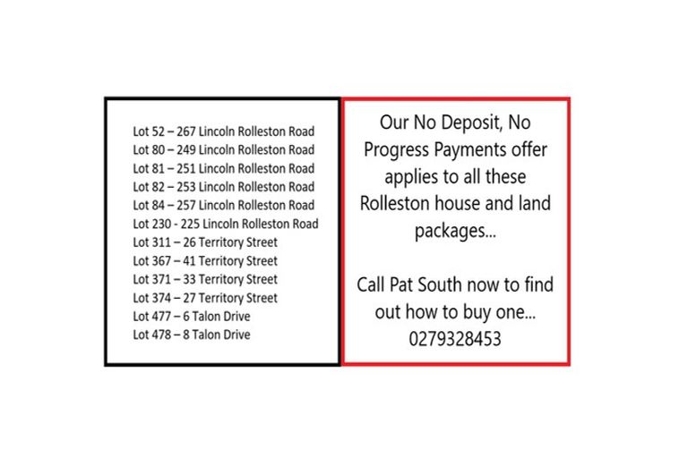 Photo of property in 251 Lincoln Rolleston Road, Rolleston, 7615