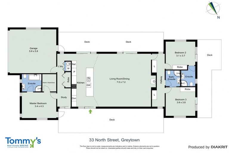 Photo of property in 33 North Street, Greytown, 5712