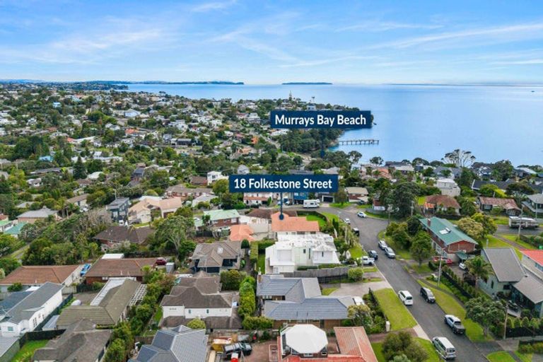 Photo of property in 18 Folkestone Street, Murrays Bay, Auckland, 0630