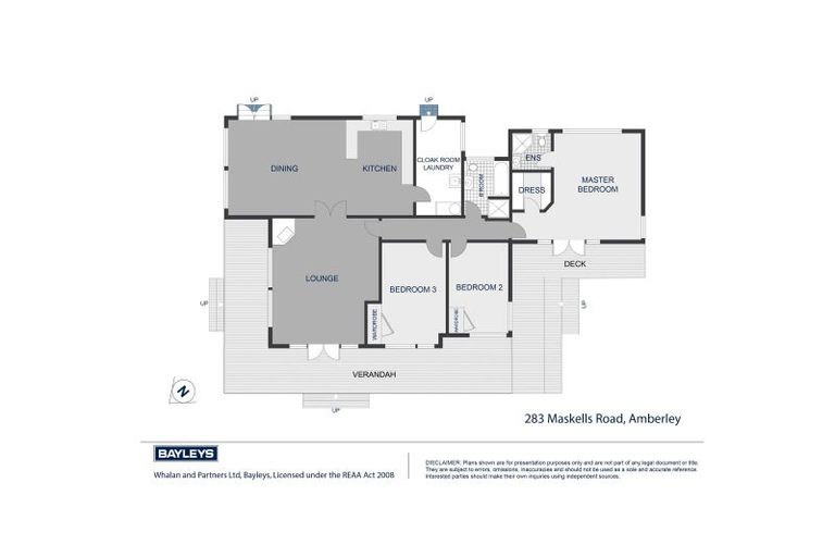 Photo of property in 283 Maskells Road, Balcairn, Amberley, 7481