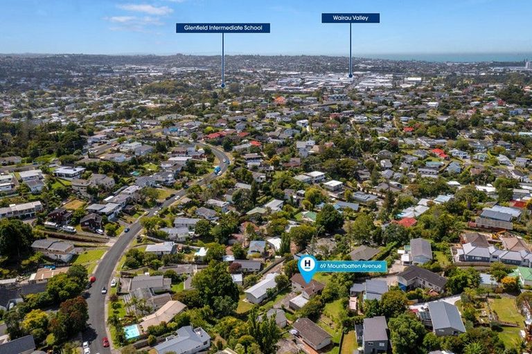 Photo of property in 2/69 Mountbatten Avenue, Hillcrest, Auckland, 0627