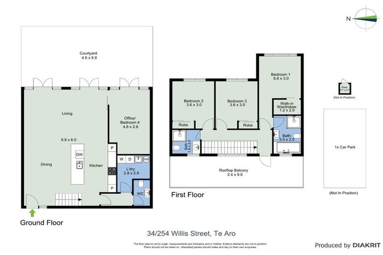 Photo of property in Augusta Apartments, 34/254 Willis Street, Te Aro, Wellington, 6011