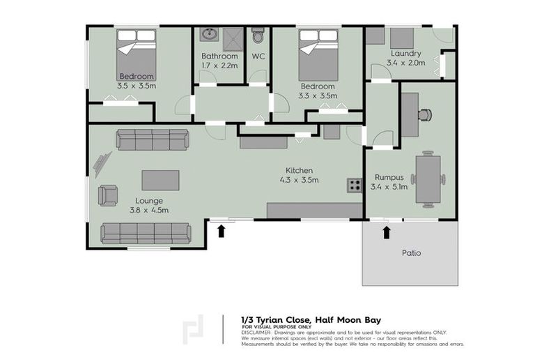 Photo of property in 1/3 Tyrian Close, Half Moon Bay, Auckland, 2012