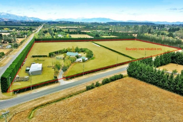 Photo of property in 617 Mclaughlins Road, Darfield, 7571