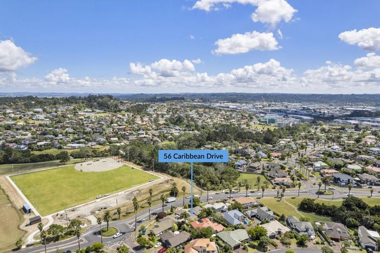 Photo of property in 56 Caribbean Drive, Unsworth Heights, Auckland, 0632