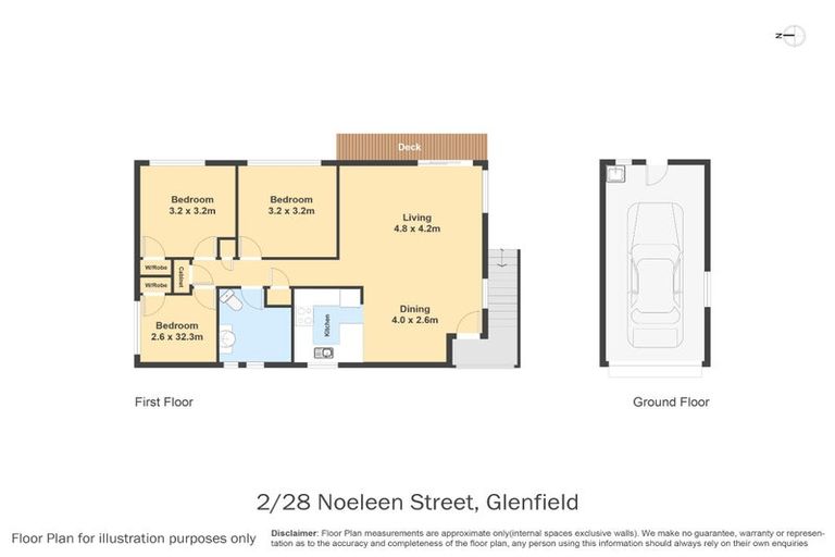 Photo of property in 2/28 Noeleen Street, Glenfield, Auckland, 0629