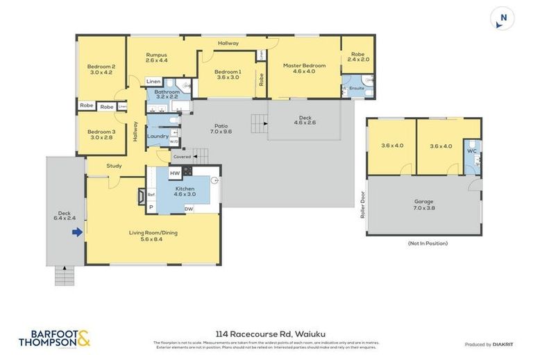 Photo of property in 114 Racecourse Road, Waiuku, 2123