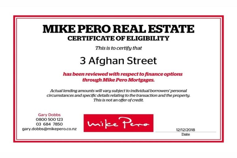 Photo of property in 3 Afghan Street, Pleasant Point, 7903