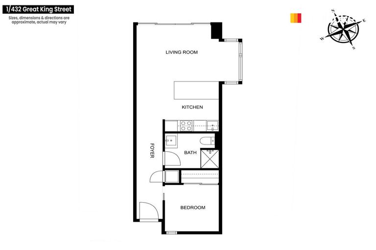 Photo of property in 1/432 Great King Street, North Dunedin, Dunedin, 9016