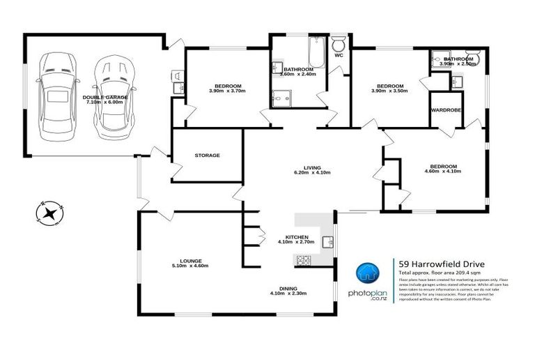 Photo of property in 59 Harrowfield Drive, Harrowfield, Hamilton, 3210