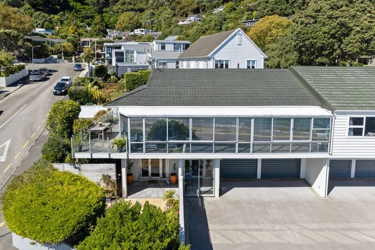 Photo of property in 1a Gill Road, Lowry Bay, Lower Hutt, 5013