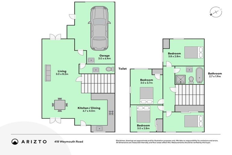 Photo of property in 418 Weymouth Road, Weymouth, Auckland, 2103