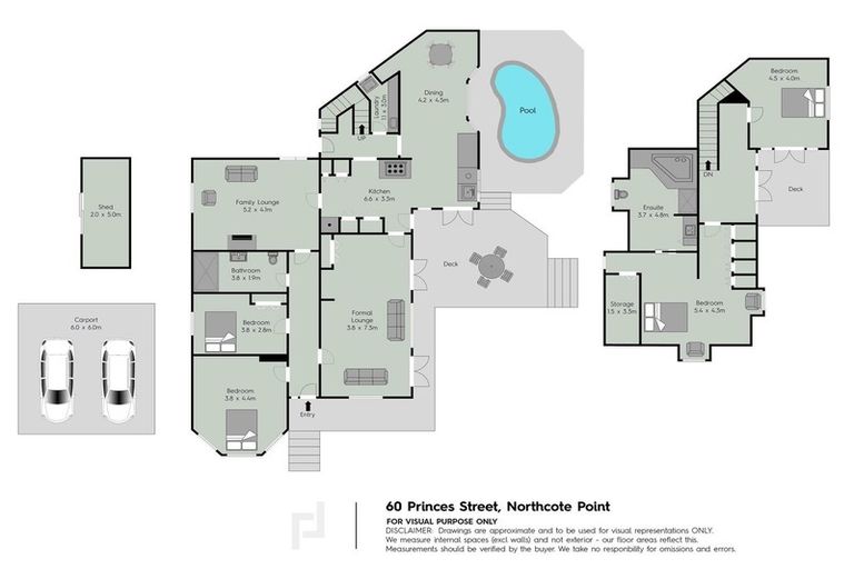 Photo of property in 60 Princes Street, Northcote Point, Auckland, 0627