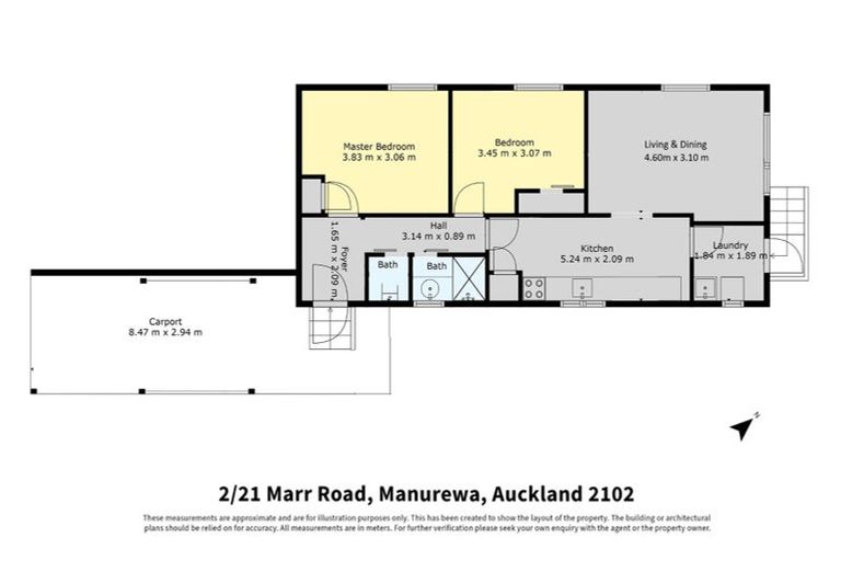 Photo of property in 2/21 Marr Road, Manurewa, Auckland, 2102