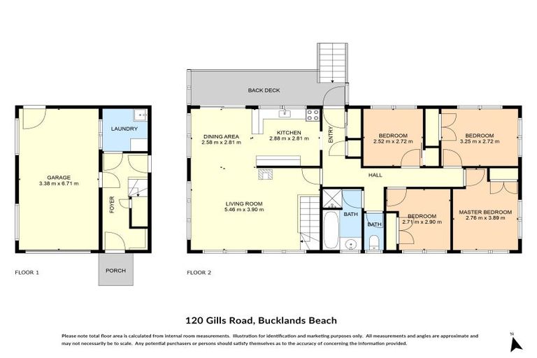 Photo of property in 120 Gills Road, Bucklands Beach, Auckland, 2014