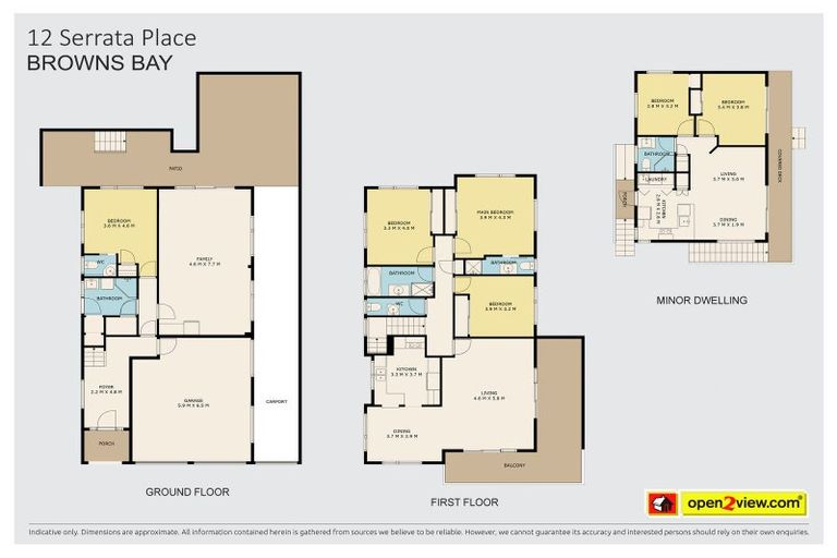 Photo of property in 12 Serrata Place, Browns Bay, Auckland, 0630