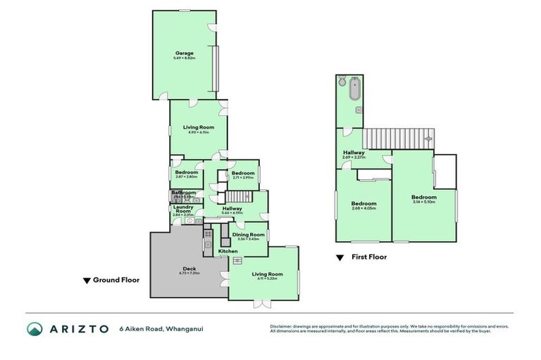 Photo of property in 6 Aiken Road, Saint Johns Hill, Whanganui, 4501