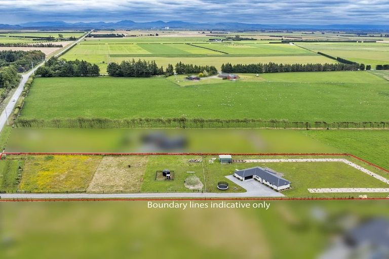 Photo of property in 598 Homebush Road, Kirwee, Christchurch, 7671