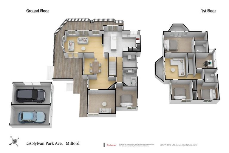 Photo of property in 2a Sylvan Park Avenue, Milford, Auckland, 0620