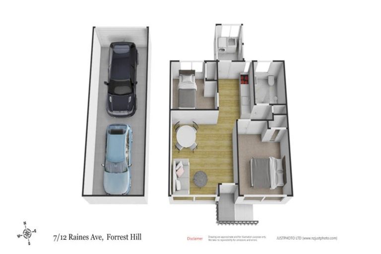 Photo of property in 7/12 Raines Avenue, Forrest Hill, Auckland, 0620