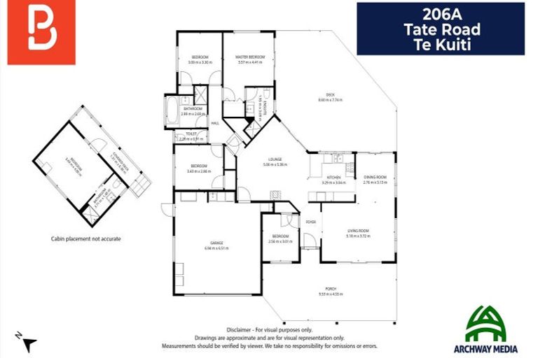 Photo of property in 206a Tate Road, Te Kuiti, 3982