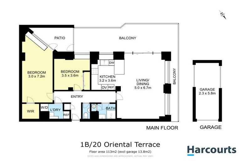 Photo of property in Jerningham Apartments, 20 Oriental Terrace, Oriental Bay, Wellington, 6011