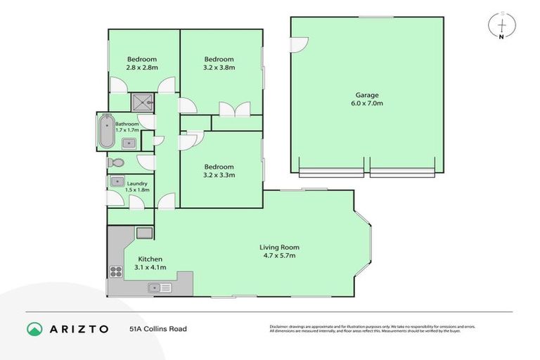 Photo of property in 51a Collins Road, Melville, Hamilton, 3206