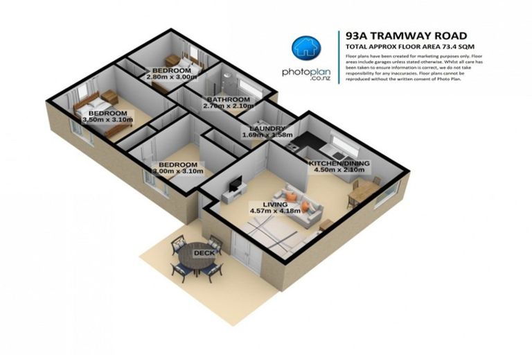Photo of property in 93a Tramway Road, Enderley, Hamilton, 3214