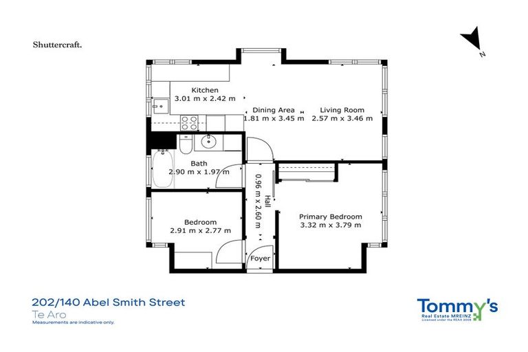 Photo of property in Iona Towers, 202/140 Abel Smith Street, Te Aro, Wellington, 6011