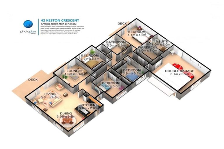 Photo of property in 42 Keston Crescent, Flagstaff, Hamilton, 3210