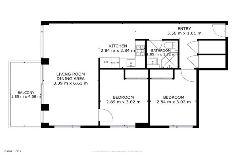 Photo of property in Trinity Apartments, 607/19 College Street, Te Aro, Wellington, 6011