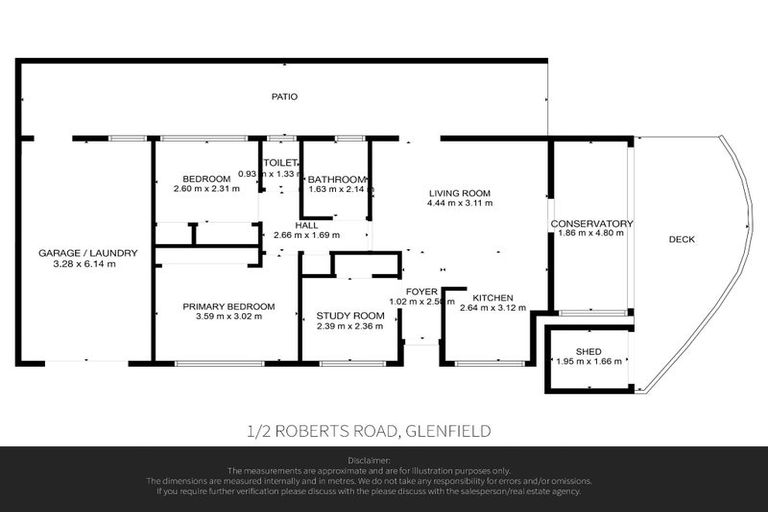 Photo of property in 1/2 Roberts Road, Glenfield, Auckland, 0629