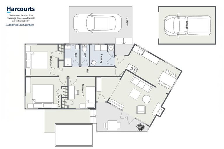 Photo of property in 115 Redwood Street, Redwoodtown, Blenheim, 7201