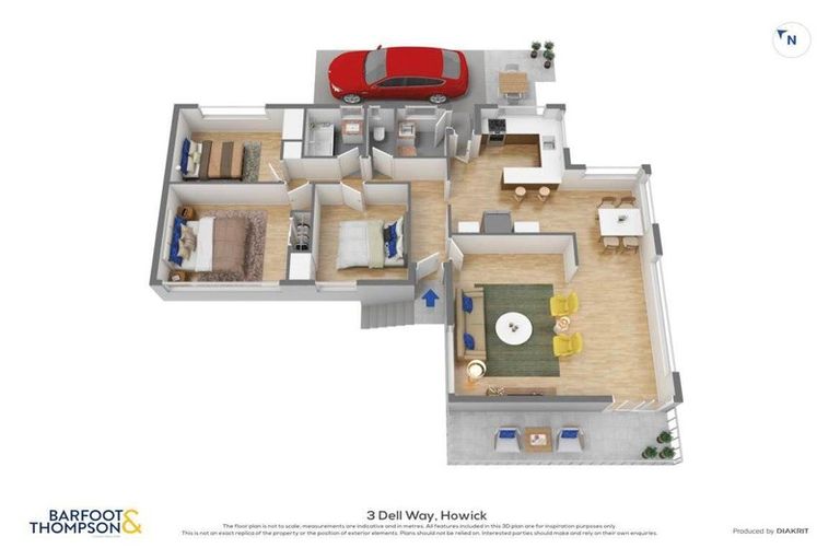 Photo of property in 3 Dell Way, Bucklands Beach, Auckland, 2014