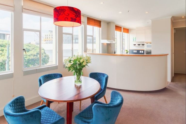 Photo of property in Civic Chambers Apartments, 2b/25 Cuba Street, Te Aro, Wellington, 6011