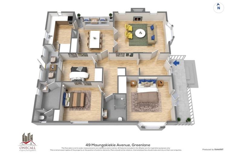 Photo of property in 49 Maungakiekie Avenue, Greenlane, Auckland, 1051